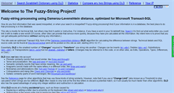 Desktop Screenshot of fuzzy-string.com